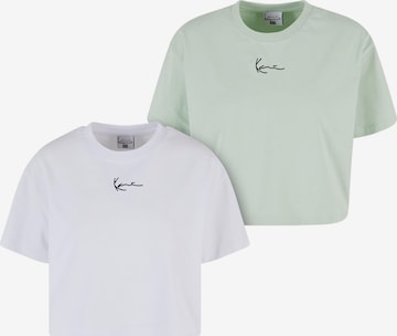 T-shirt Karl Kani en vert : devant