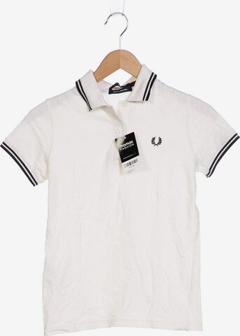 Fred Perry Top & Shirt in XS in White: front