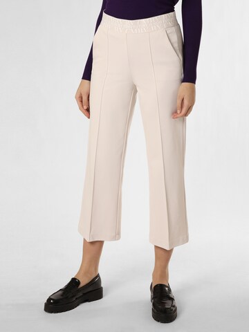 Cambio Regular Pleat-Front Pants 'Cameron' in Beige: front