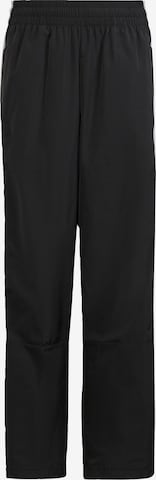 ADIDAS ORIGINALS Trousers in Black: front