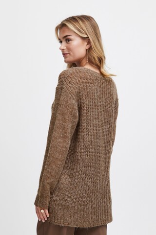 Fransa Strickpullover 'Bien Pu 3' in Braun