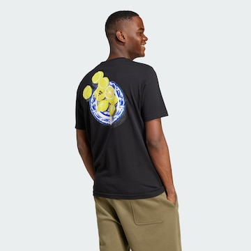 T-Shirt 'Lounge Still Life Lemons' ADIDAS SPORTSWEAR en noir