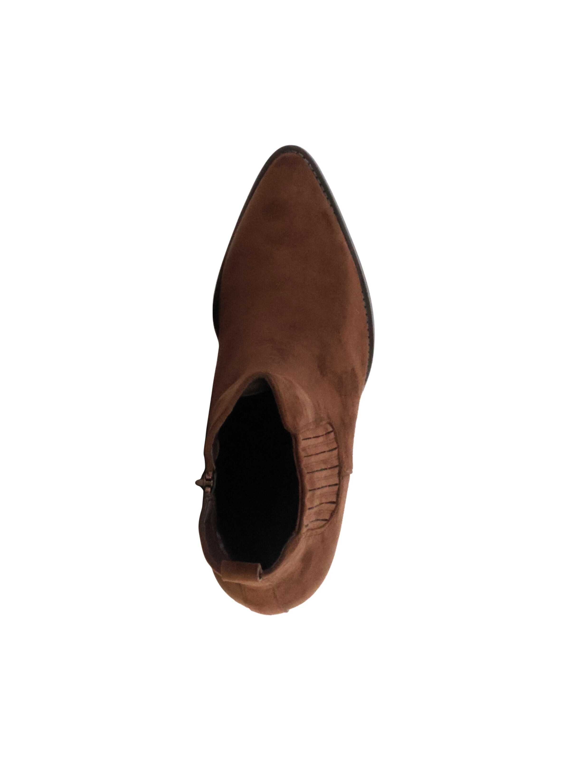 Bottines 'LBS-Stiefeletten mit Reißverschluss' Super Mode en marron