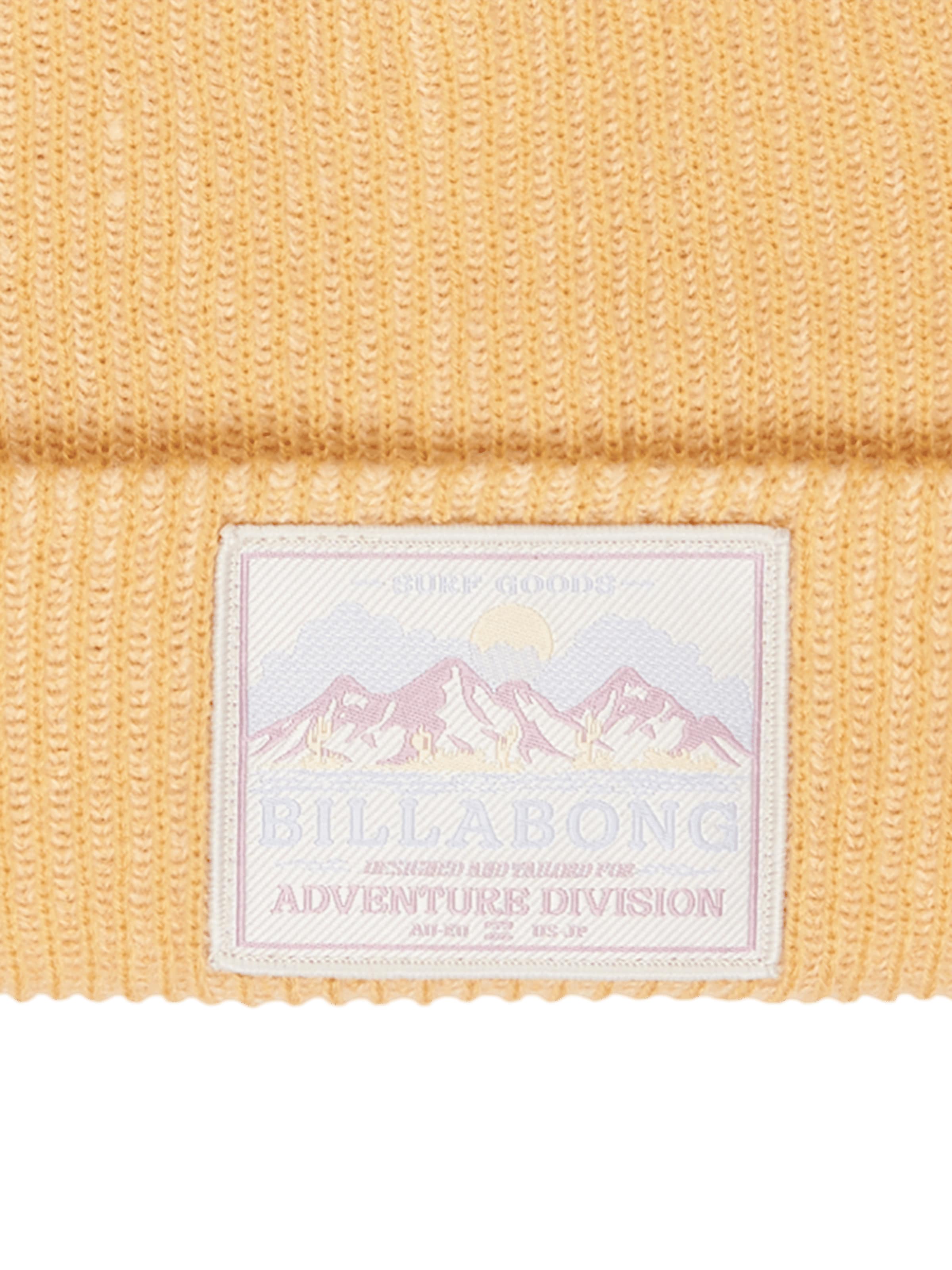 BILLABONG Beanie 'Wave Check' in Yellow