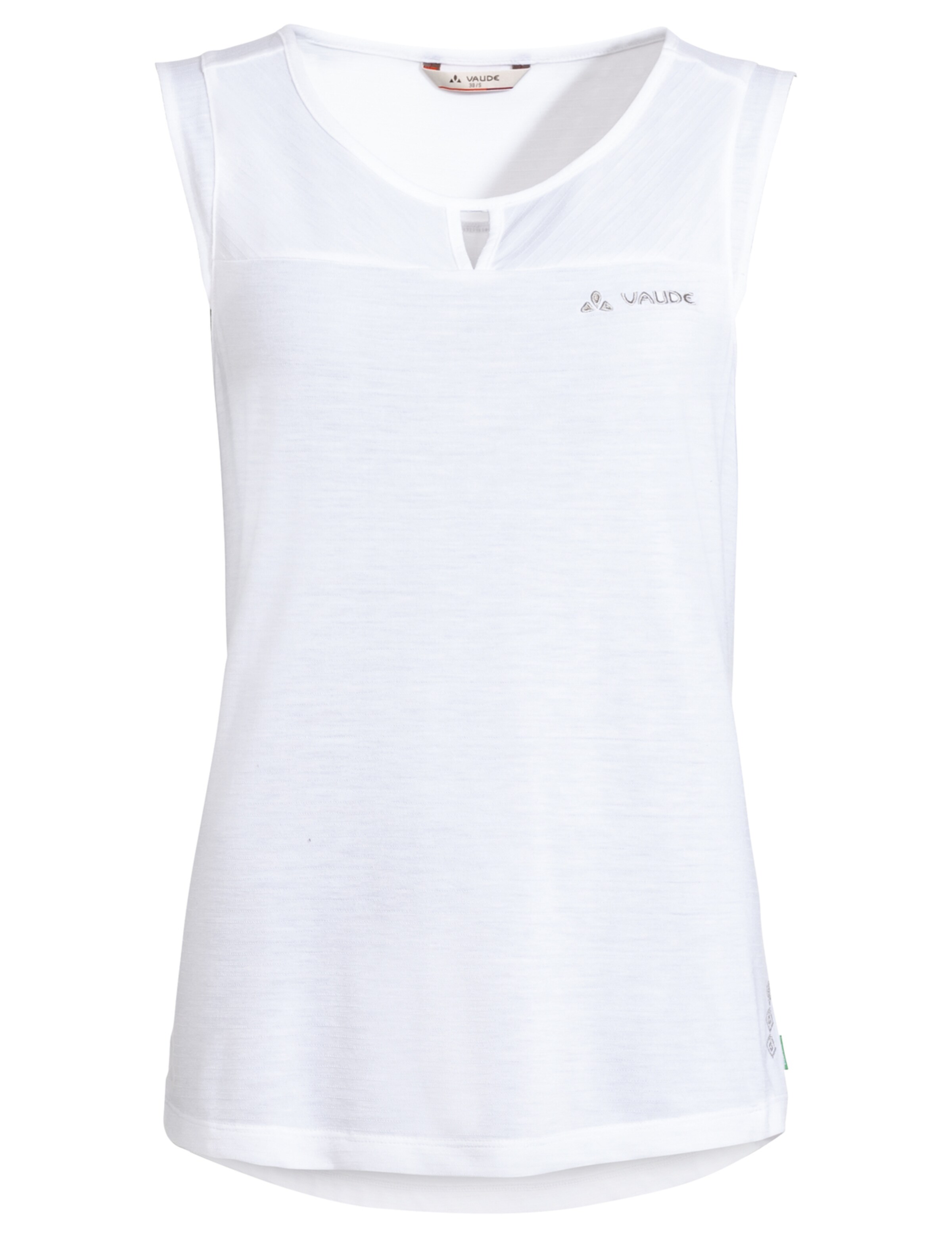 VAUDE Sports top 'Skomer' in White: front