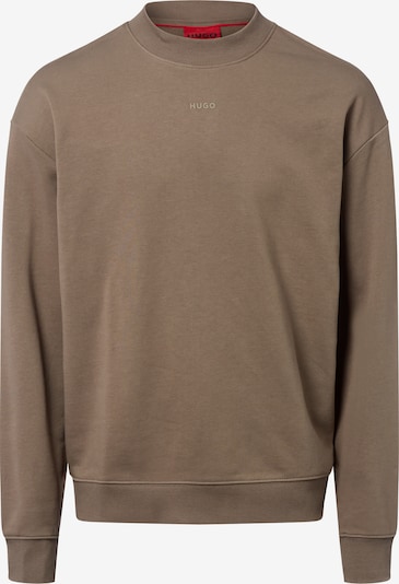 HUGO Sweat-shirt en marron, Vue avec produit
