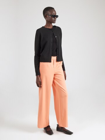 Wide leg Pantaloni 'OBJLisa' di OBJECT in arancione