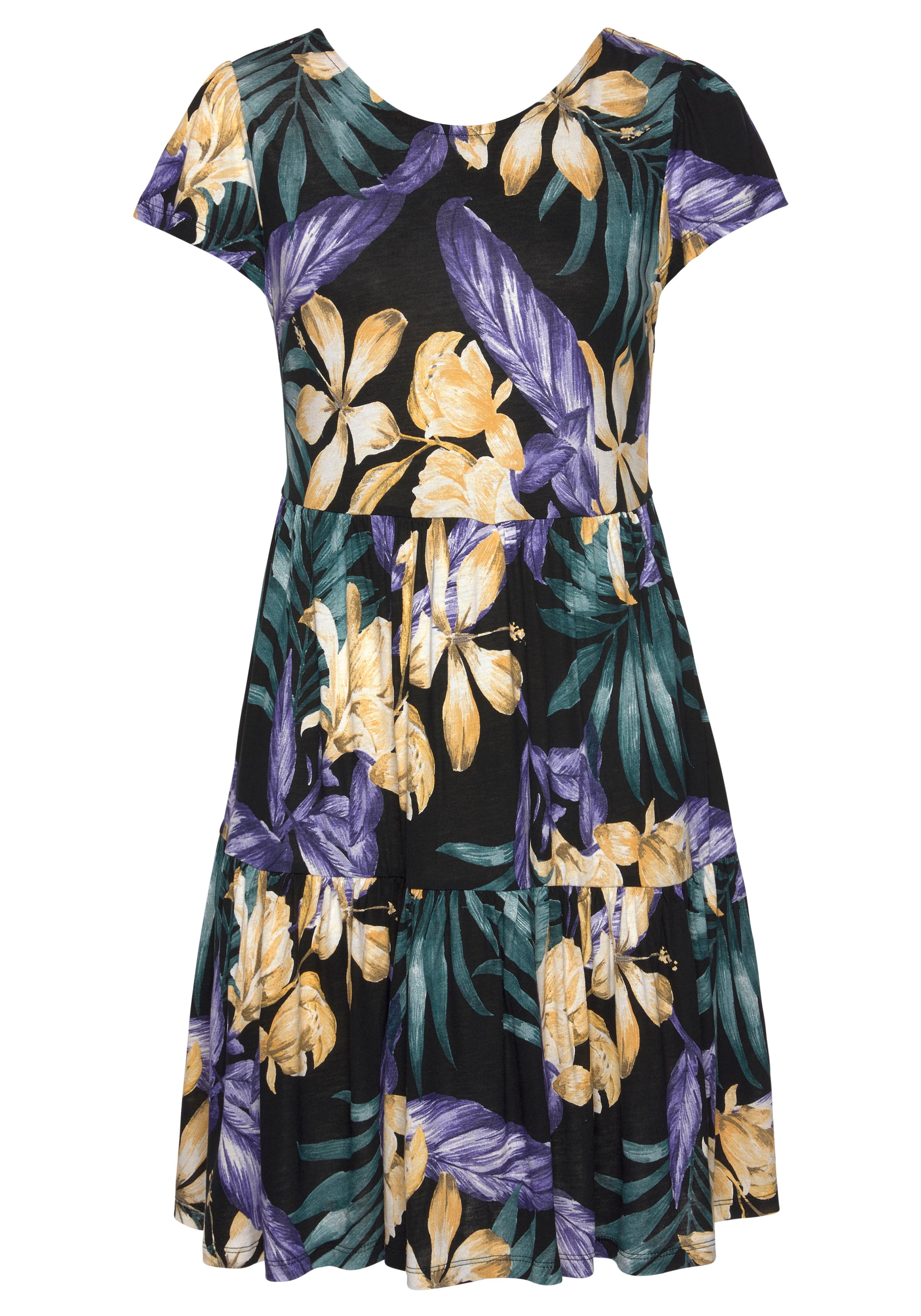 LASCANA Kleid in Mischfarben: Vorderseite