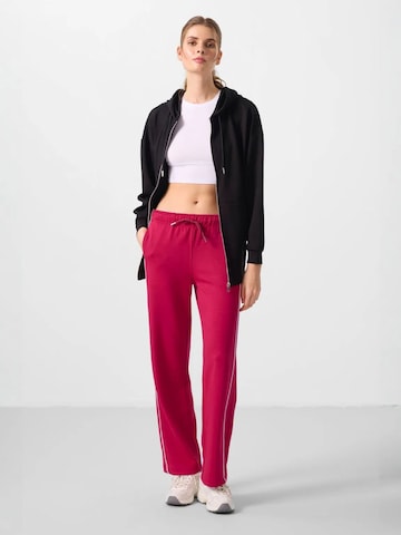 Pantalon Tommy Life en rouge : devant