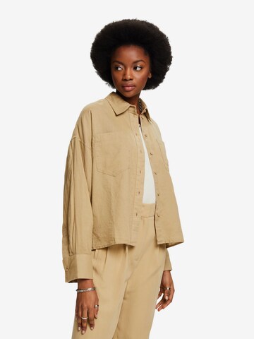 ESPRIT Blouse in Beige: voorkant