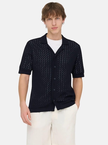 Only & Sons Koszulka 'ONSSANTO' w kolorze niebieski: przód