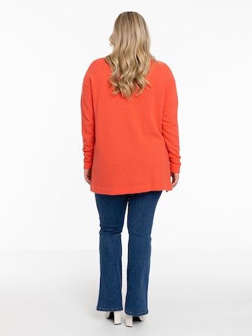 Pull-over Yoek en orange