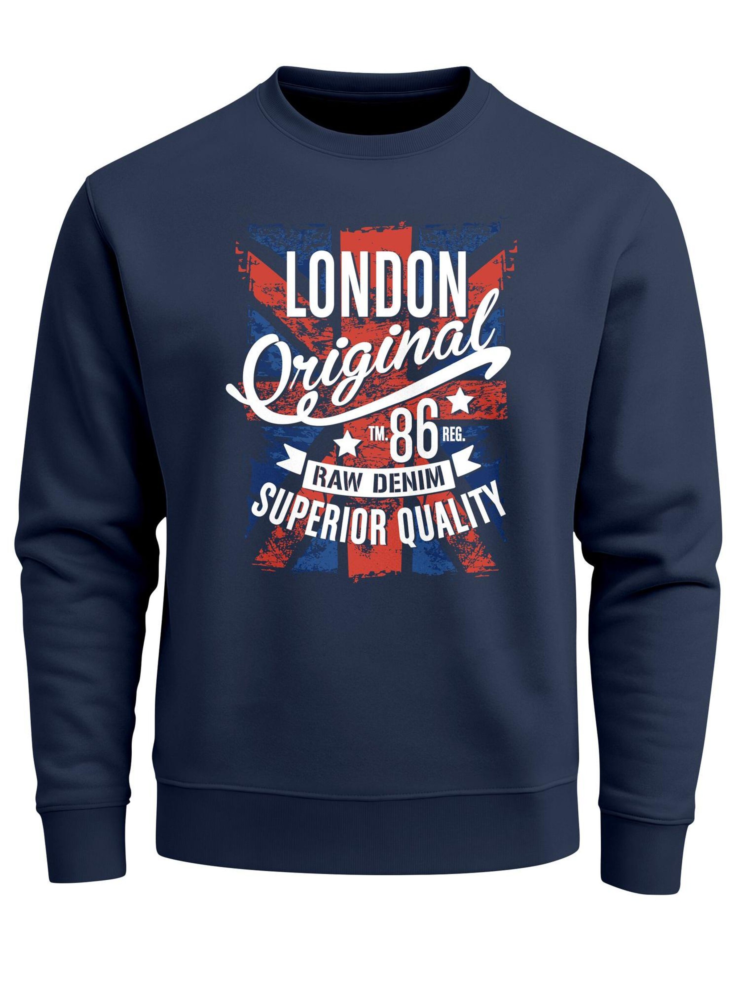 Neverless Sweatshirt 'Original'‌‌‌‌‌ in Blau: Vorderseite