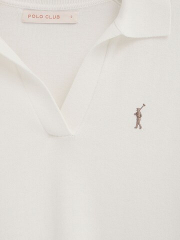 Polo Club Pullover 'Rigby Go Berlin' in Weiß
