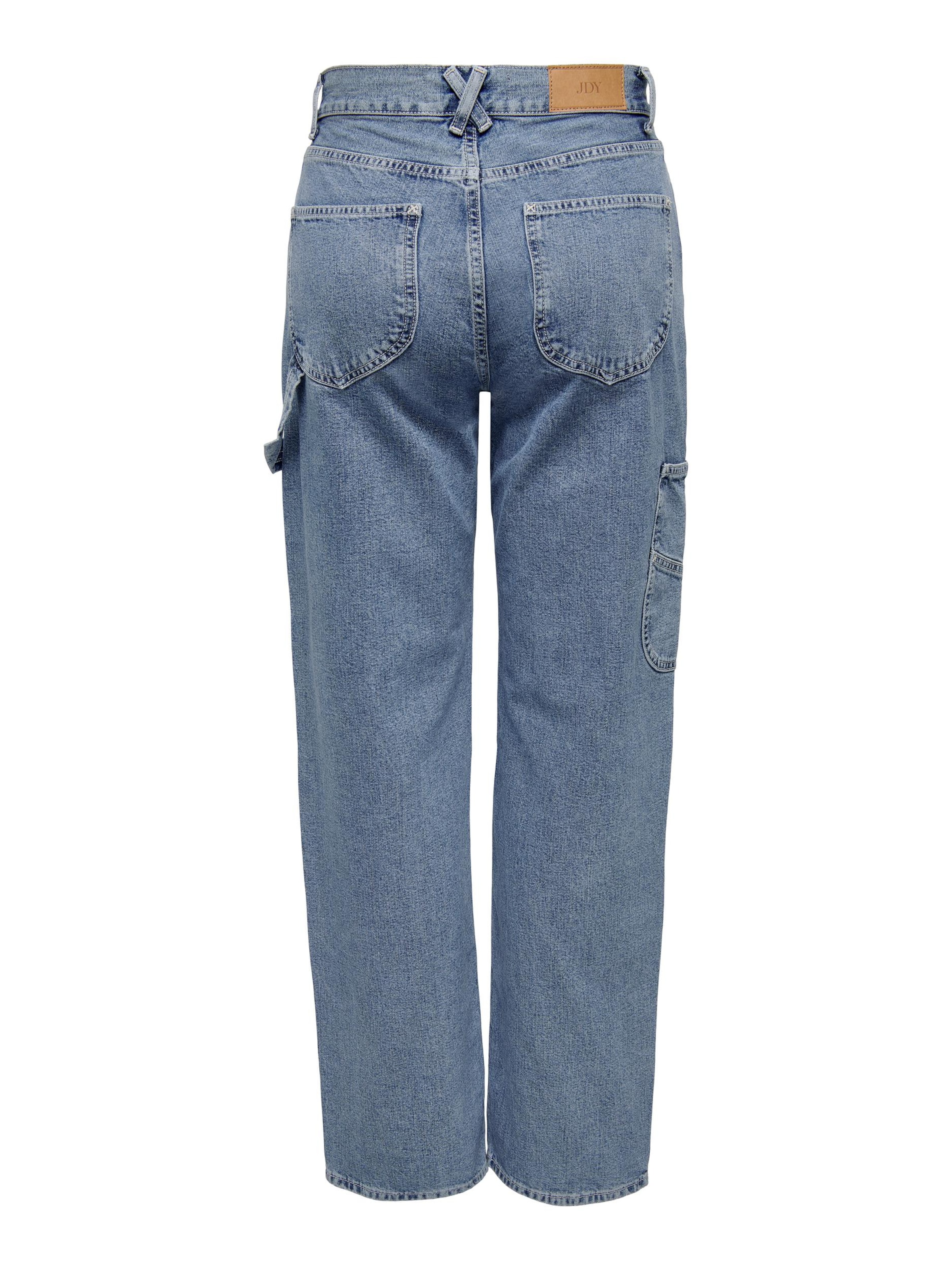 JDY regular Τζιν cargo 'MALLI' σε μπλε