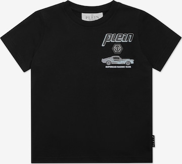 Philipp Plein - Camiseta 'Smile' en negro: frente
