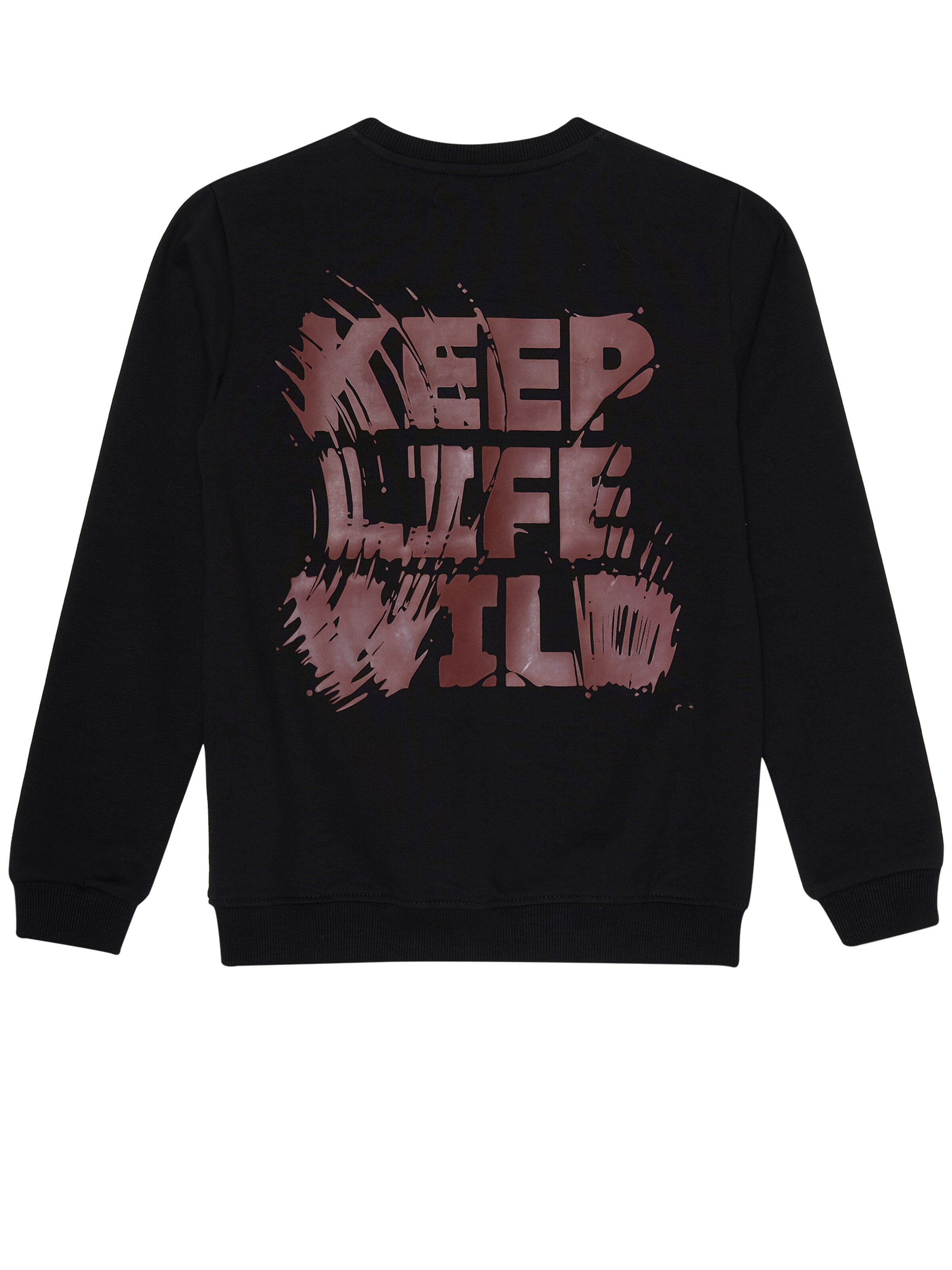 4PRESIDENT Sweatshirt 'Gerald' in Black