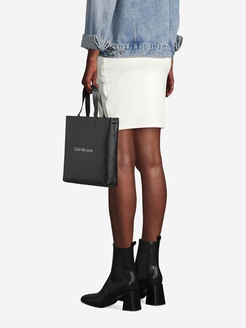 Calvin Klein Jeans Shopper i sort