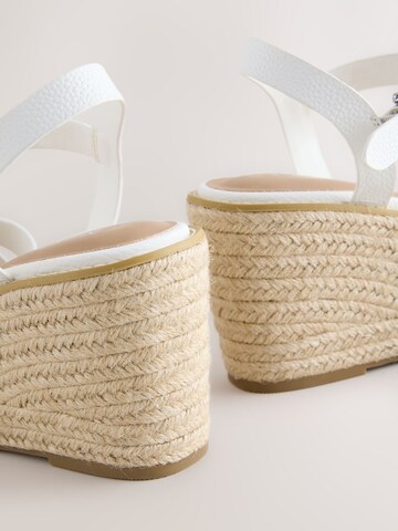 Next Sandalen met riem 'Forever Comfort' in Wit