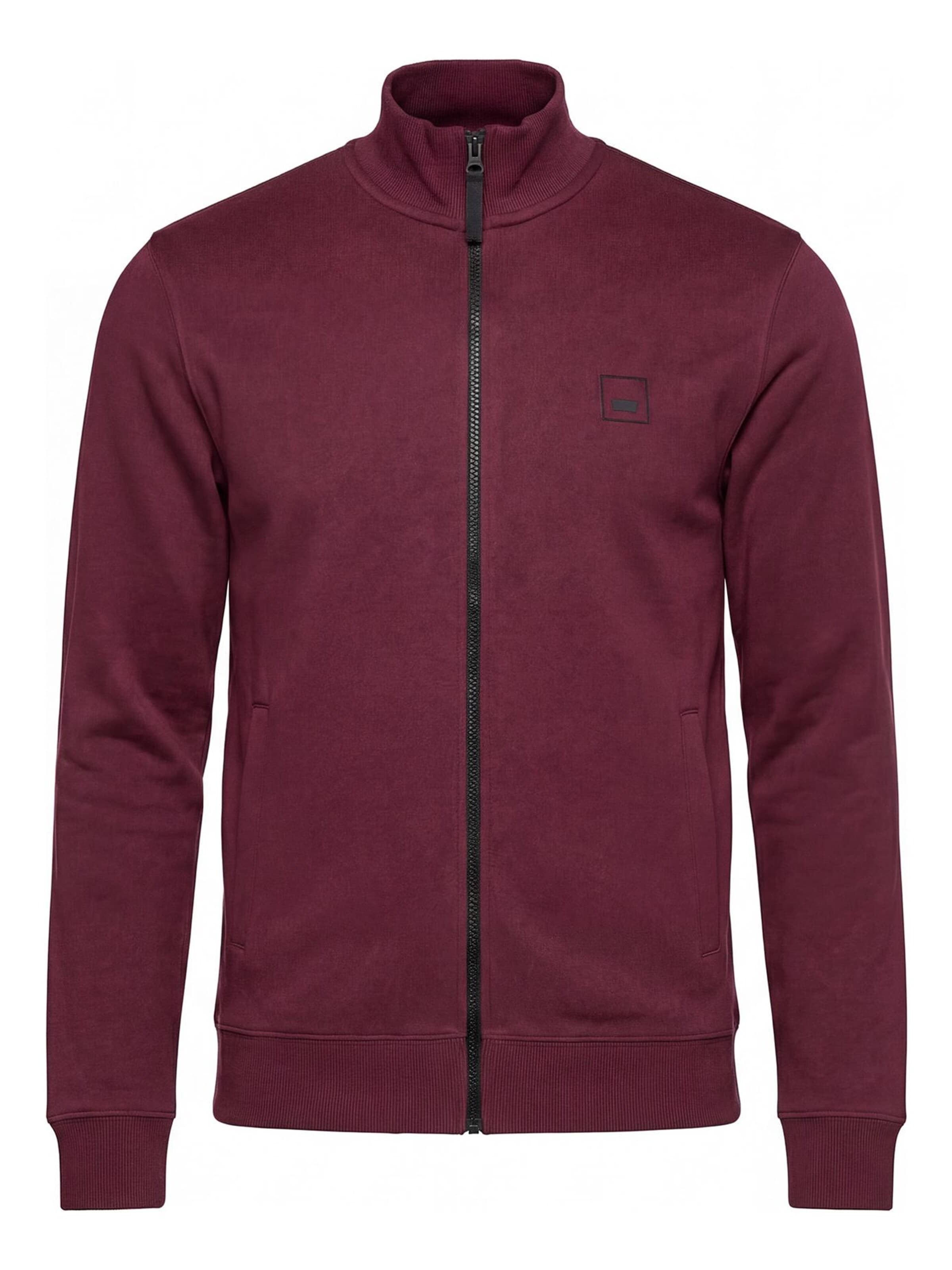 Carrera Jeans Sweatshirt 'Full Zip'‌‌ in Rot
