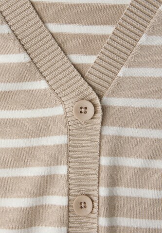 STREET ONE Strickjacke in Beige