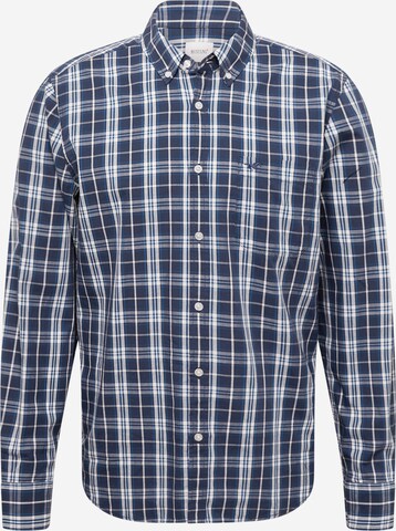 MUSTANG Regular fit Button Up Shirt 'CHESTER' in Blue: front