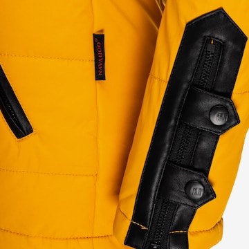 NAVAHOOZimska jakna 'Moon' - žuta boja