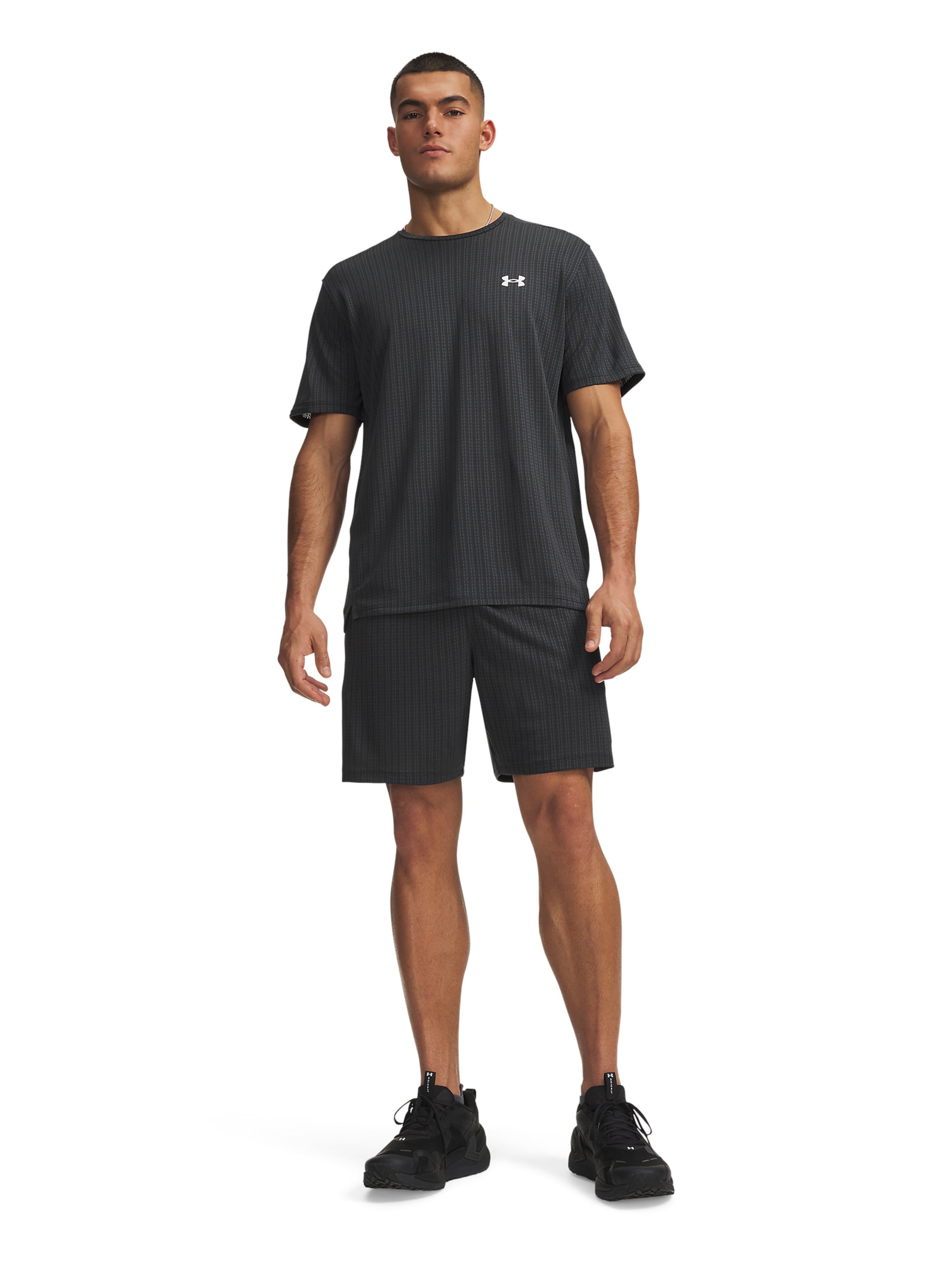 UNDER ARMOUR Regular Sportbroek 'Tech Vent' in Zwart