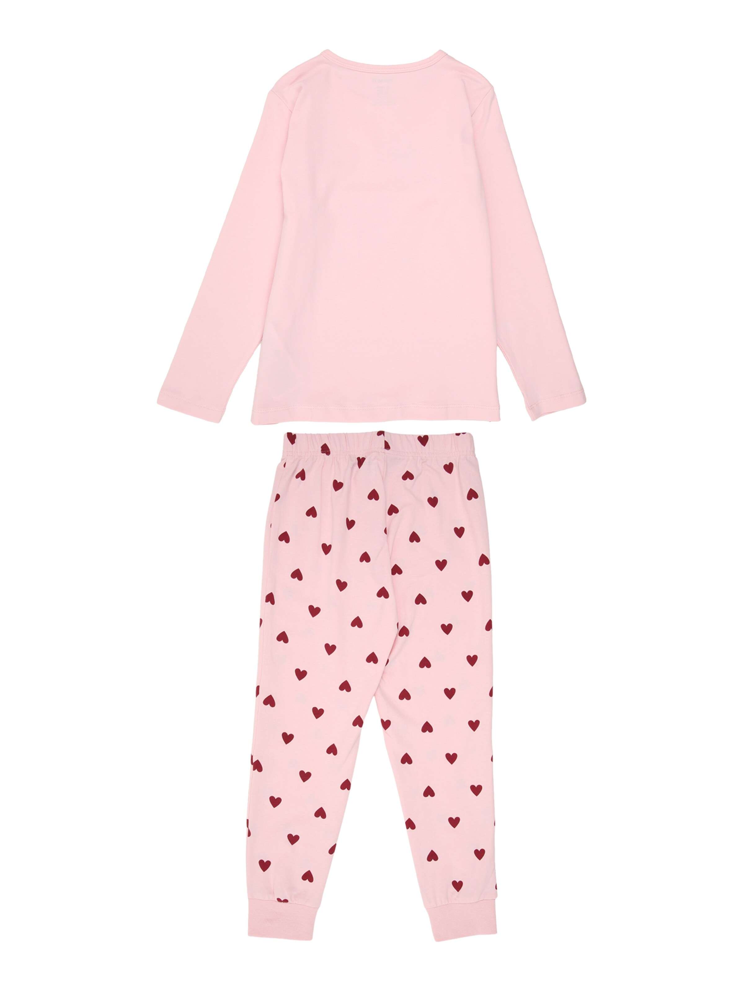 NAME IT Nachtkledij 'NMFCUTIE HEART' in Roze
