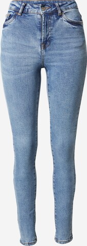 Denim Project Slimfit Jeans in Blauw: voorkant