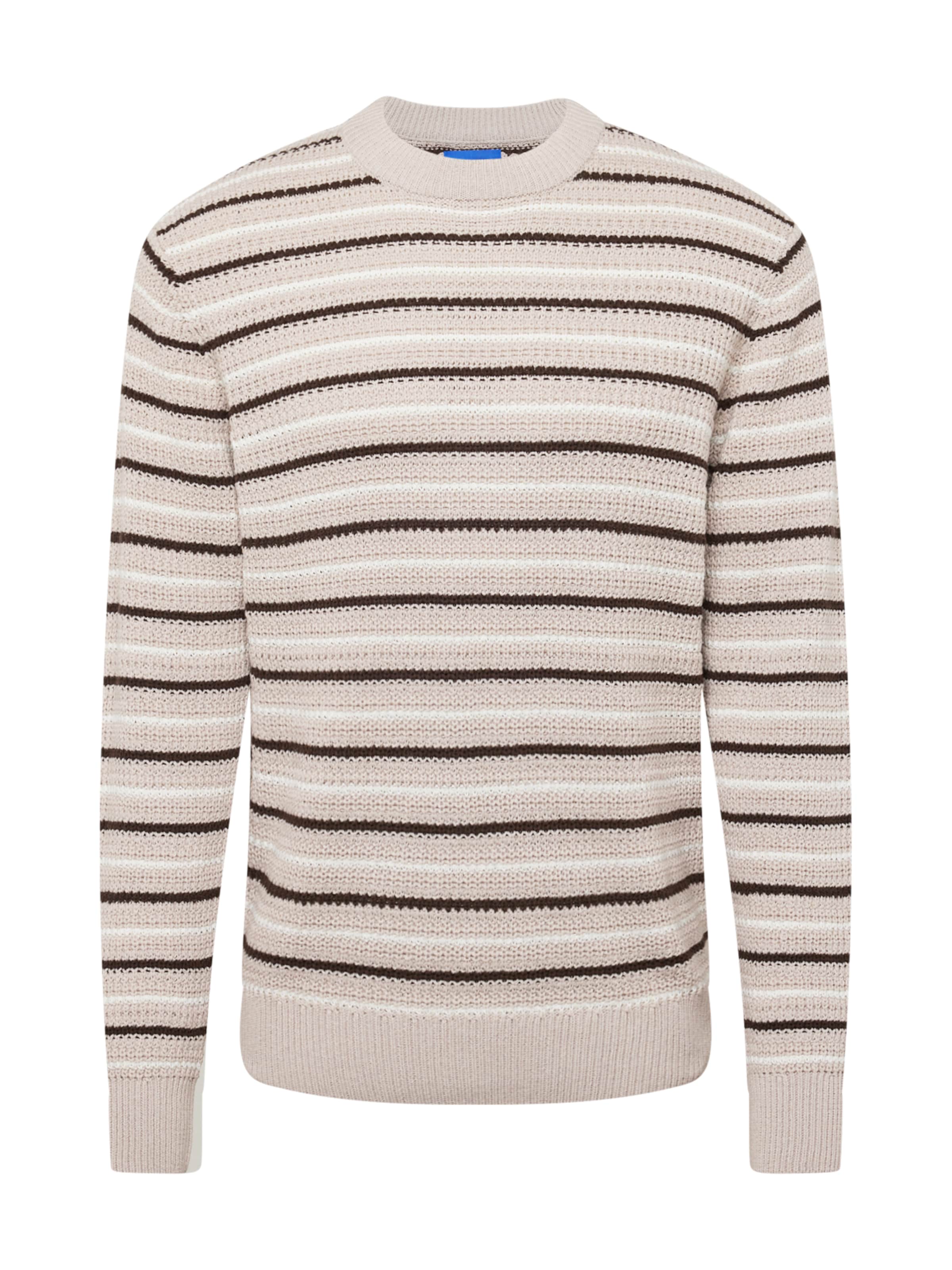 JACK & JONES Pullover 'JORBRONX' i beige: forside