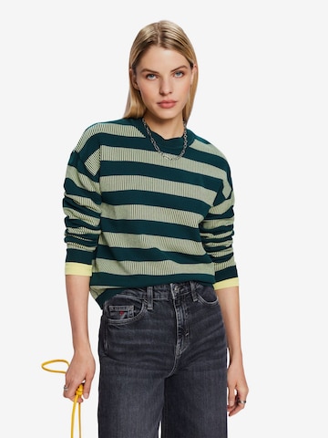 ESPRIT Sweatshirt in Green: front