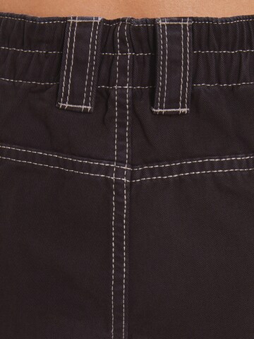 Bershka Zvonové kalhoty Kalhoty – šedá