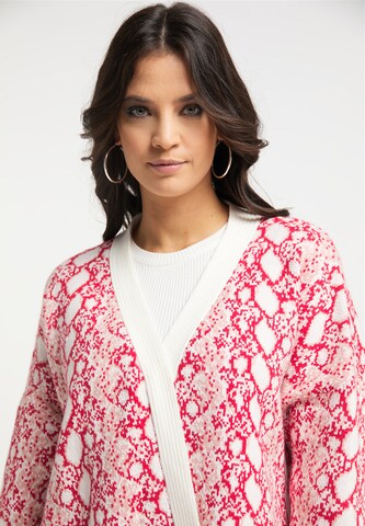 faina Knit Cardigan in Pink