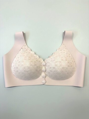 Bustier Soutien-gorge C&City en beige : devant