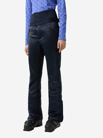Bogner Fire + Ice Regular Outdoor Pants 'Josie' in Blue: front