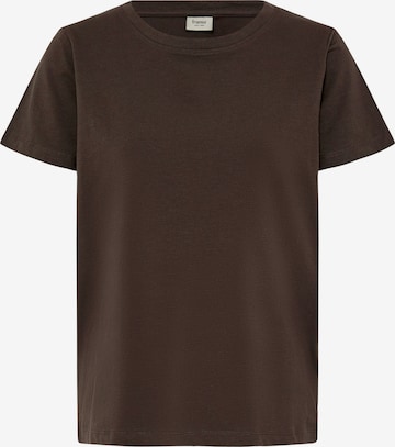 Fransa Shirt 'Zashoulder 1' in Brown: front