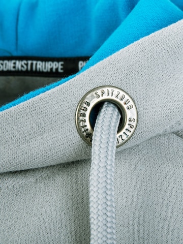 SPITZBUB Sweatshirt 'Tricircle' in Grau