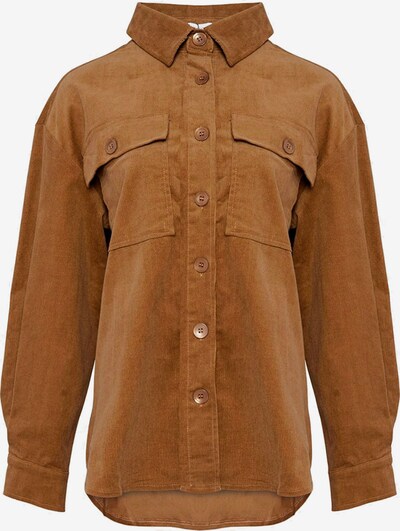 Noella Bluse 'Tora' in cognac, Produktansicht
