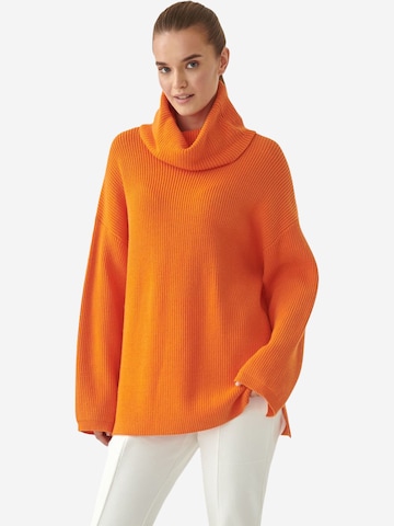TATUUM Пуловер 'Mensa' в оранжево: отпред