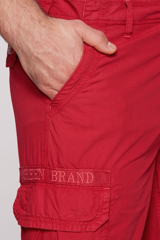 CAMP DAVID Regular Shorts in Rot