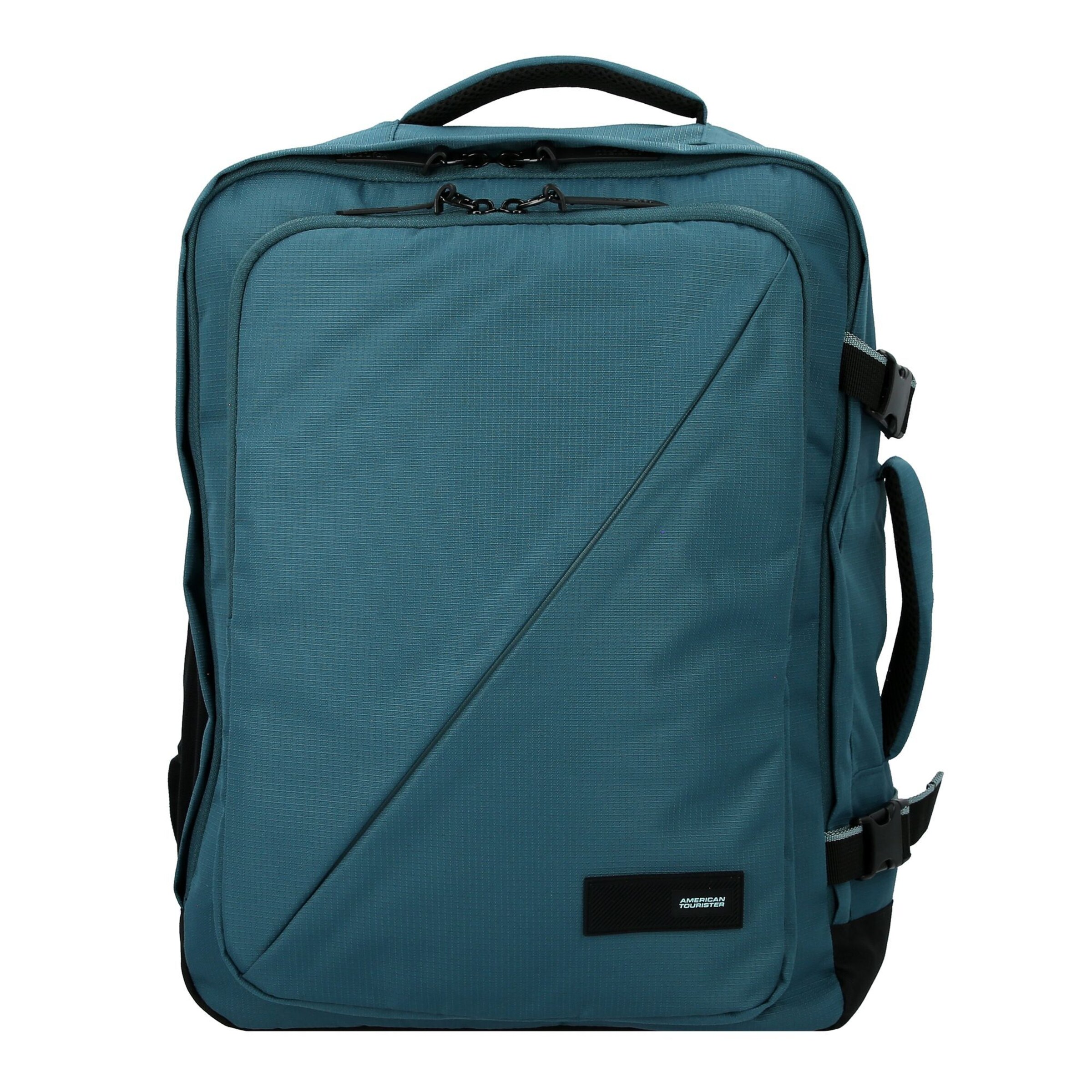 Zaino 'Take2Cabin ' di American Tourister in blu: frontale
