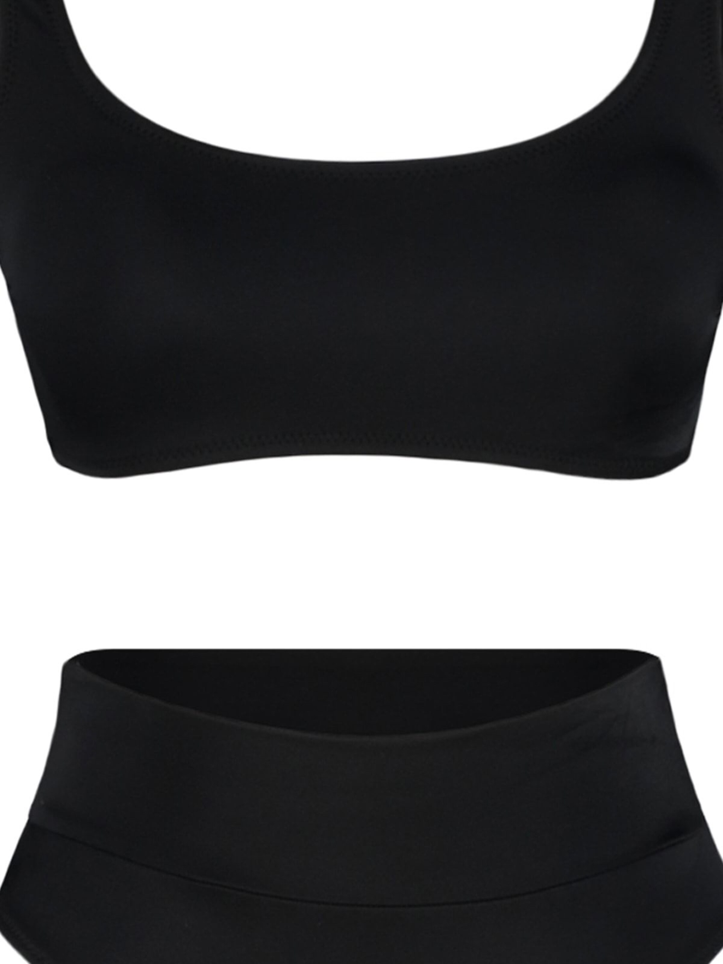 Trendyol Korzet Bikiny - Čierna