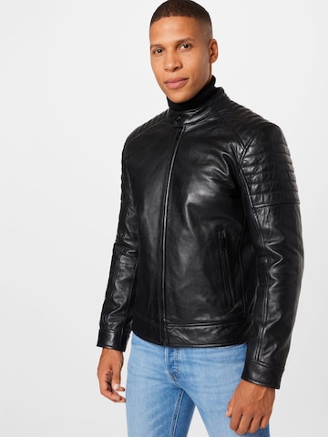 STRELLSON Between-Season Jacket 'Derry-W' in Black: front