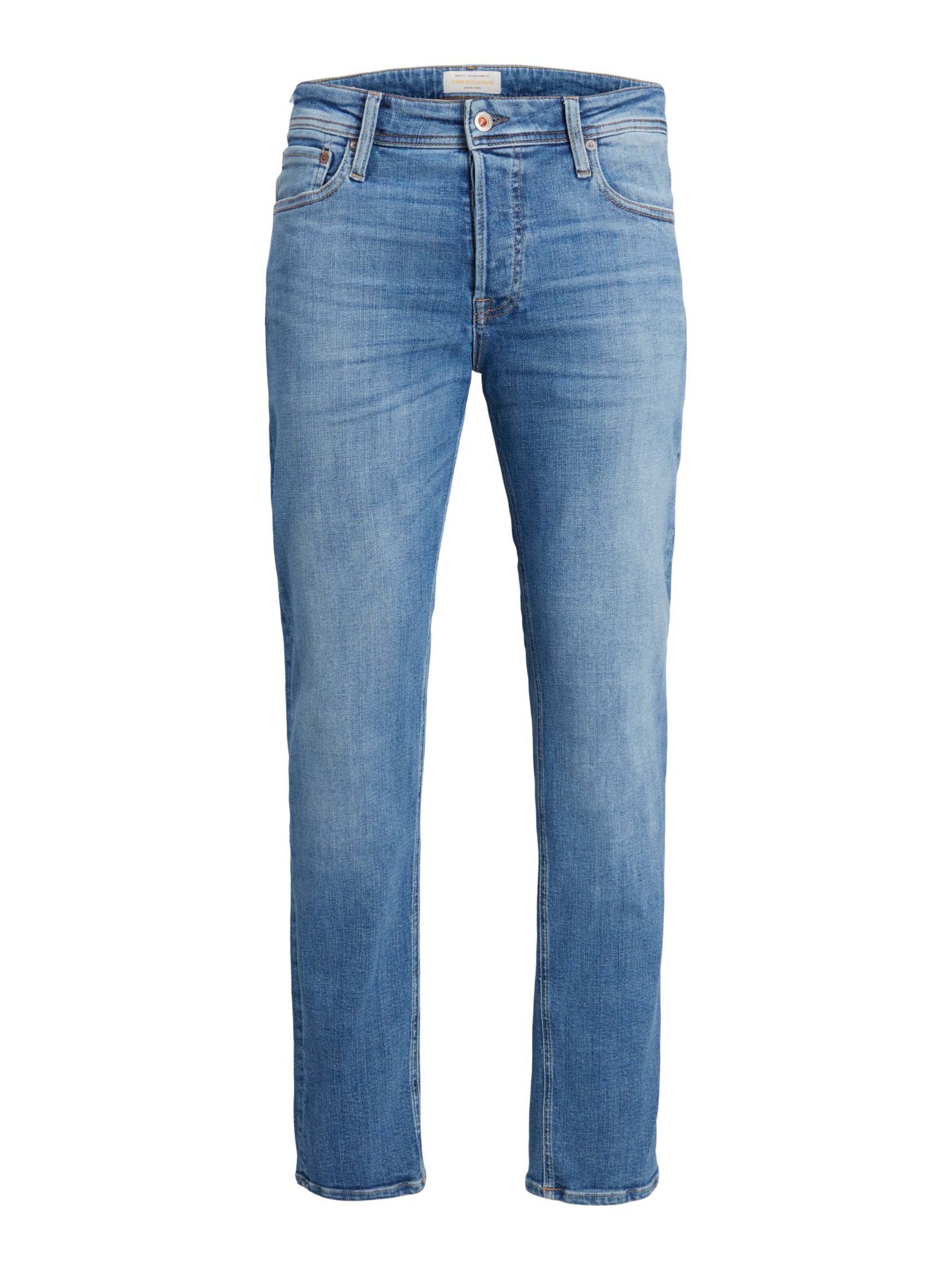 JACK & JONES Jeans 'JJIIMIKE JJORIGINAL GE 511 NOOS' in de kleur Blauw, Productweergave