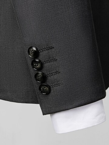 YOUTHUP Slim fit Suit 'Terzett' in Grey