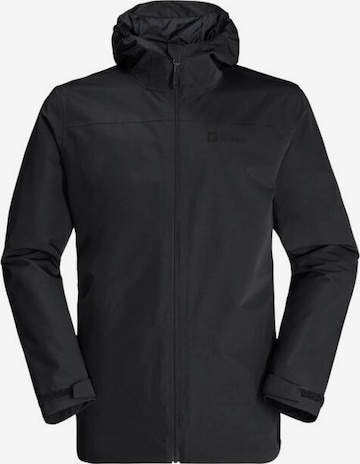 JACK WOLFSKIN Outdoorjacke in Schwarz: predná strana