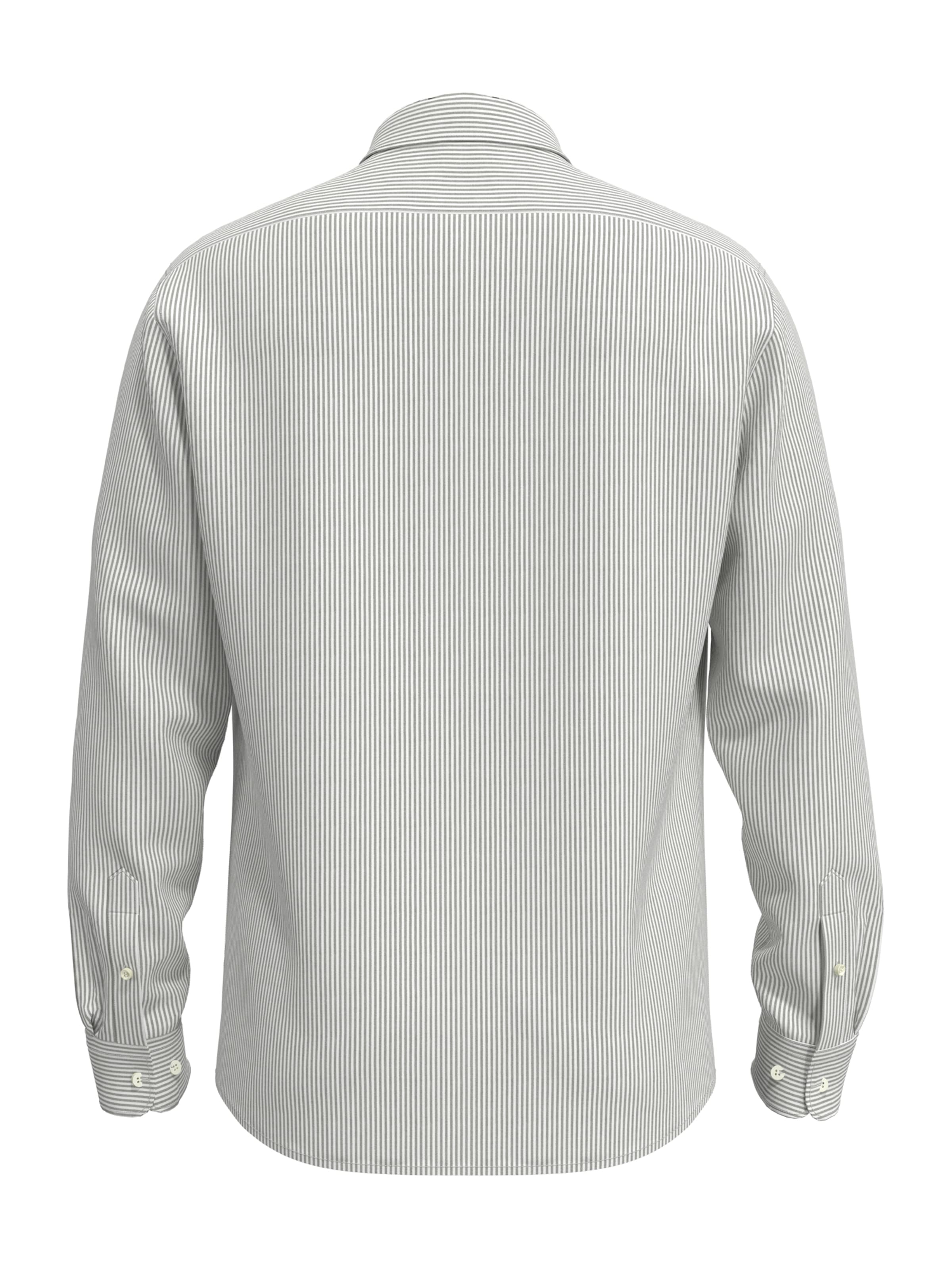 SELECTED Regular fit Button Up Shirt 'SLHRICK' in Grey