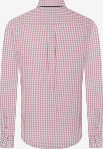 DENIM CULTURE Regular fit Overhemd 'Jonas' in Roze
