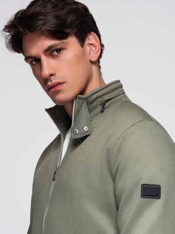 Ombre Between-Season Jacket in Green